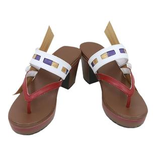 原神cos鞋定做八重神子cosplay鞋狐狸小姐支持来图看图定制包邮