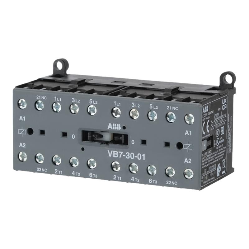 ABB机械联锁交流接触器VB7-30-01可逆VBC6A-30-10直流24/110/220V