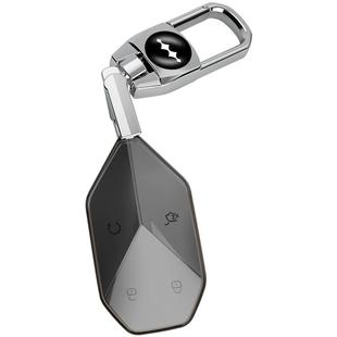 适用于新款方程豹钛7钥匙套比亚迪豹5豹8豹3车男女简约包扣透明壳