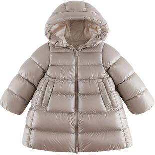 【商场同款】马克珍妮女童超轻加厚长款羽绒服儿童冬装新款551589