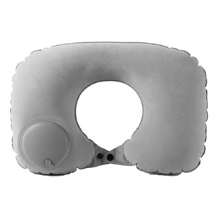 充气u型枕头便携宝宝旅行神器高铁火车成人硬座过夜按压护颈靠枕