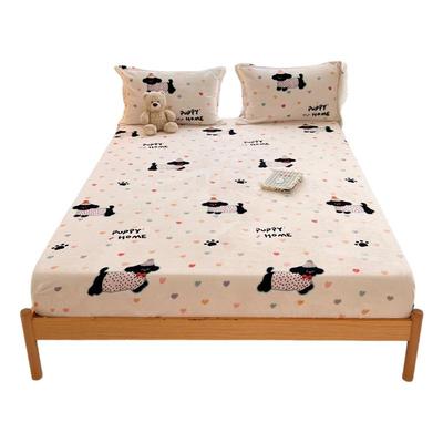 【A级母婴可用】牛奶绒床笠