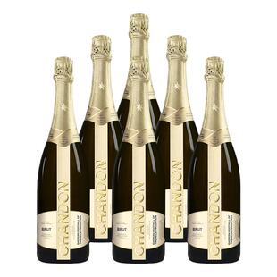 ChandonBrut夏桐起泡酒传统工艺天然高泡葡萄酒气泡酒750ml 6瓶