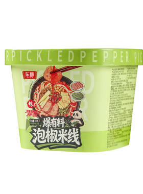 东都爆有料泡椒米线桶装速食冲泡
