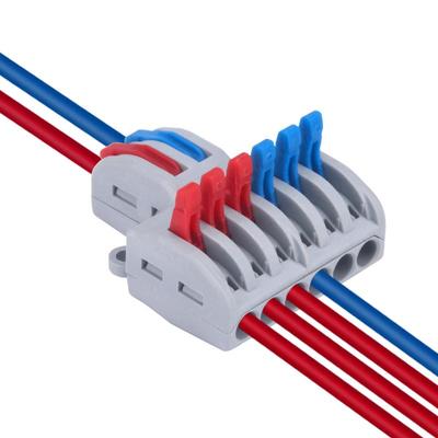 二进六出快速接线端子灯具对接