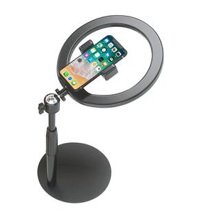 手机直播补光灯带支架拍照补光直播支架拍摄主播专用珠宝灯饰品做菜美甲拍照拍视频主播带货桌面俯拍手机架