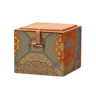 紫砂壶绒布礼品盒高档茶具锦盒瓷器古玩收纳建盏茶杯包装盒空盒