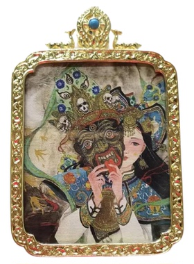 大昭寺雪域高原财神 .扎基拉姆深厚文化底蕴财富的守护神扎西德勒