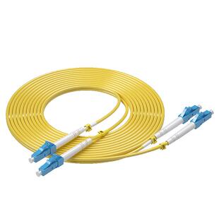 晋航 电信级单模双芯光纤跳线LC-SC-FC-ST双纤单模跳线lc尾纤LC转小方头光跳纤3米5米10米15米20米机房光纤线