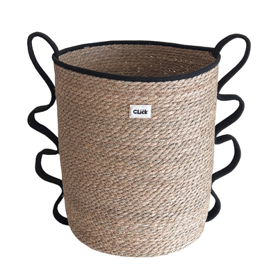 大号脏衣篮收纳筒天然草编