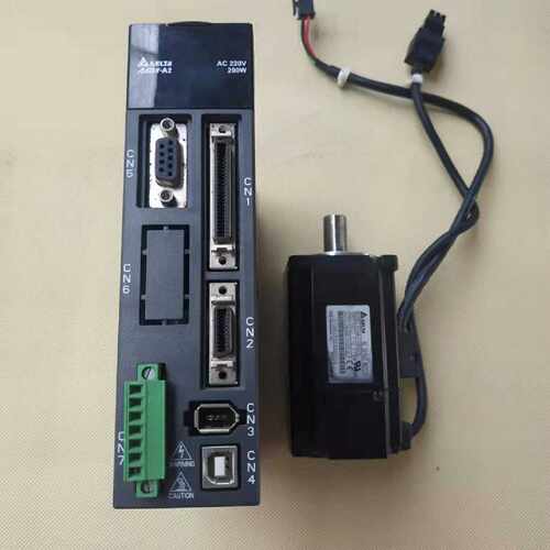 议价二手台达伺服A2 200W套装 ASD-A2-0221-U /ECMA-C10602PS成色