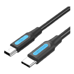 威迅type-c转mini usb数据线mp3/4键盘行车记录仪电脑移动硬盘传输线通用适用于笔记本单反相机