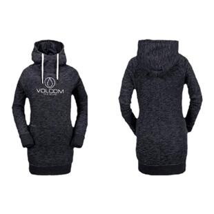 volcom钻石单板滑雪帽衫COSTUS P/女款滑雪保暖层 护腰  690 5