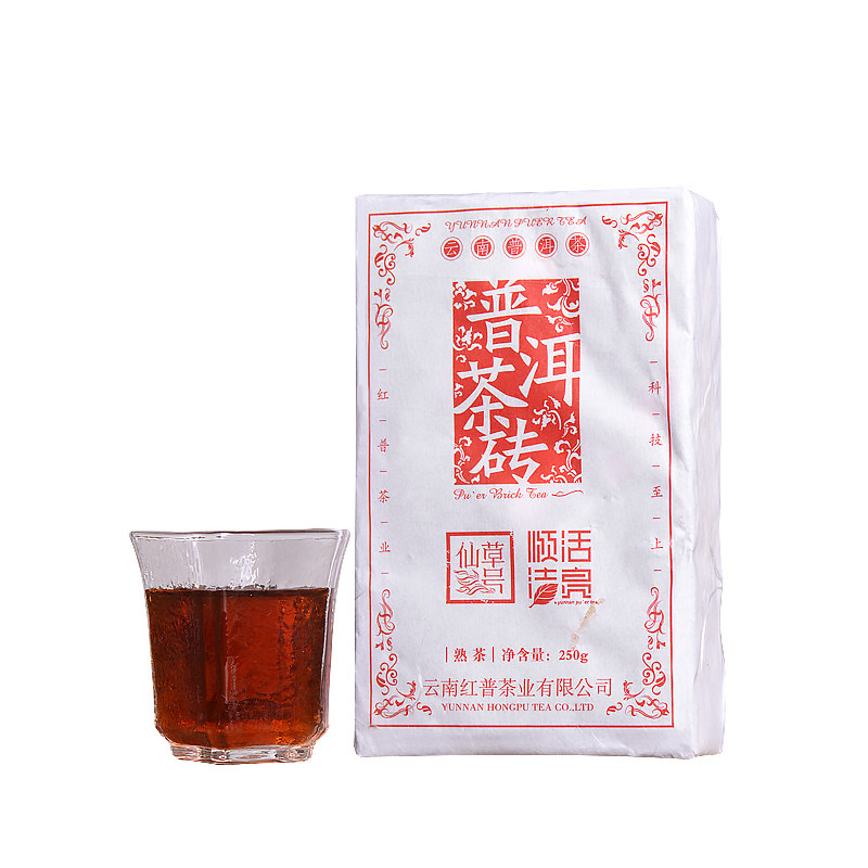 独特药香70年代传统老味普洱熟茶