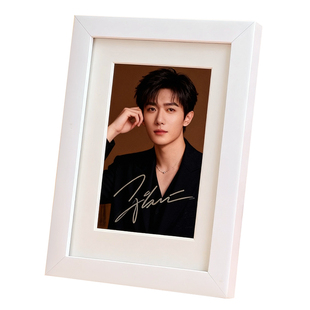 中空相框无酸纸相框低反光玻璃相框摆台拍立得无酸卡纸高级感