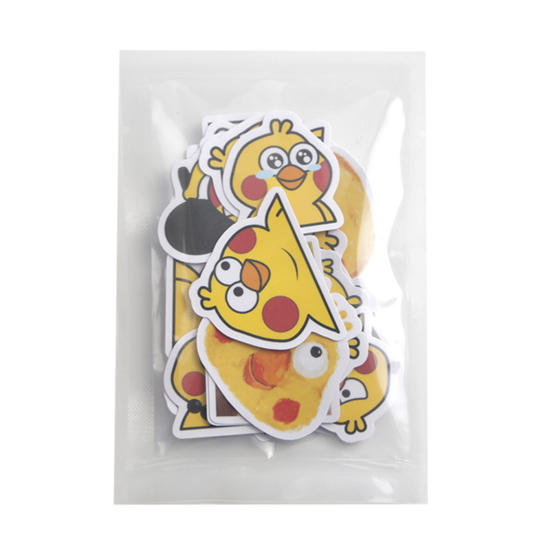 鸡你太美Q版坤坤鹦鹉兄弟小黄鸡头像表情包防水手机贴纸可爱卡通