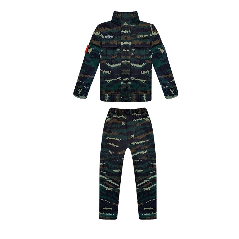 儿童迷彩服套装男童特种兵衣服户外小学生军训服装CS玩具装备冬装