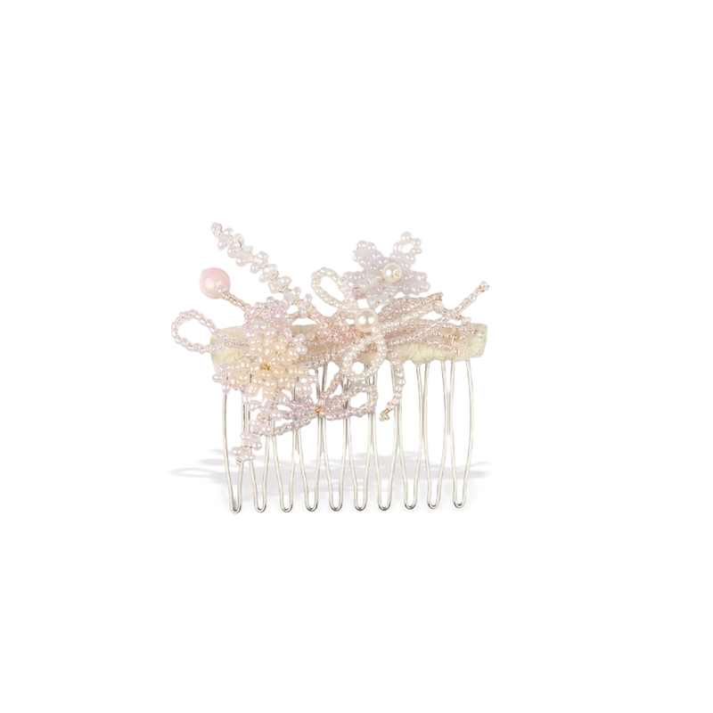 Becomi设计师【温柔风花朵插梳】