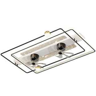 2025新款客厅主灯风扇灯静音大风力智能语音现代简约大气灯具套餐