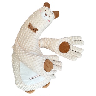 德国婴儿排气枕哄娃神器安抚手掌哄拍睡宝宝自主躺睡防胀气二月闹