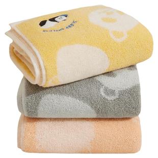 蕉内棉棉520H纯棉男女全棉可爱印花家用洗脸纯棉洗澡抗菌方巾毛巾