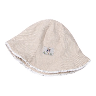 OCE爱丽丝漫游仙境圣诞小圆帽渔夫帽子方圆脸显脸小大头围盆帽