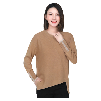 翠贝卡针织衫圆领上衣商场同款