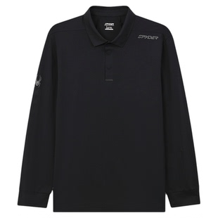 SPYDER蜘蛛春夏男子NATURE GOLF户外休闲运动长袖POLO衫25CS407M