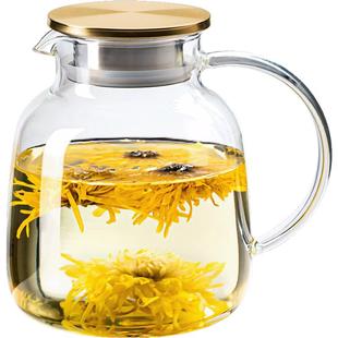 玻璃泡茶壶家用耐高温水果花茶养生单壶电陶炉专用老白茶煮茶茶具