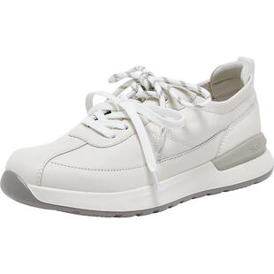 SKAP圣伽步女鞋2026春季新款德训鞋轻质双鞋带运动女款休闲单鞋