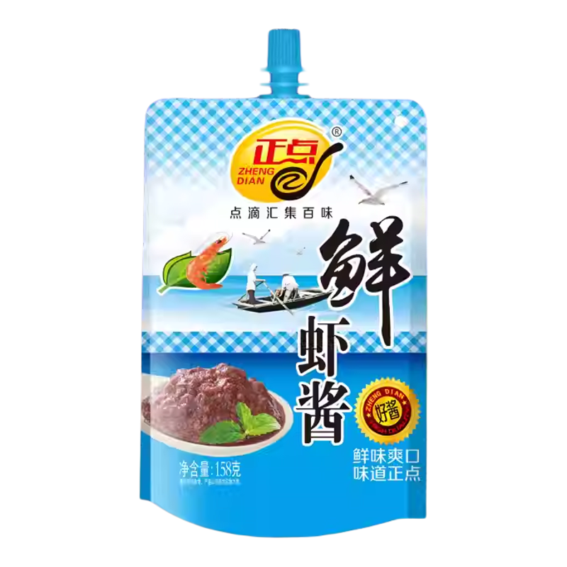 丹东特产鲜虾酱原味特级即食虾酱