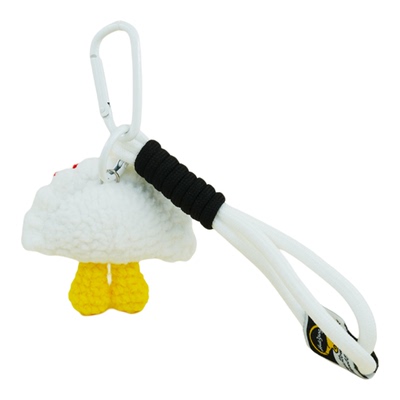 白色可爱HelloKitty饺子包挂件