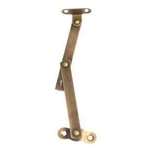 仿古樟木箱五金配件木盒子支撑中式箱子全铜支架复古老式箱子箱撑