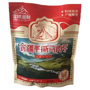 新疆特产雪域湖畔手撕马肉干原味麻辣味即食休闲零食卤味独立包装
