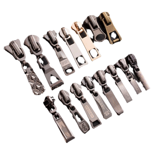 拉链头配件衣服羽绒服5号通用拉锁头修复包包被套高档拉头拉链扣