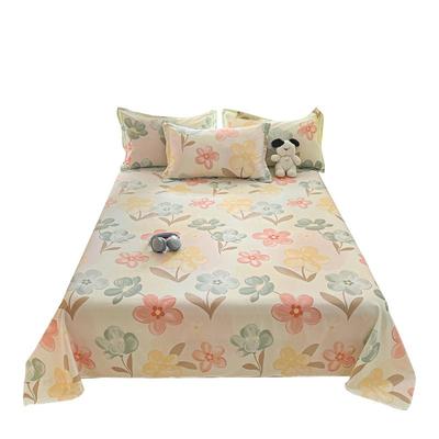 纯棉床单单件学生宿舍被褥盖单