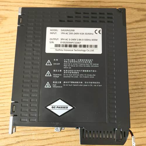 询价-汇川伺服驱动器SV630NS2R8I，400W功率，输入AC