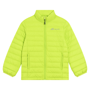 白鸭绒轻薄羽绒服男童冬季2025新款中大童学生立领校服内胆外套潮