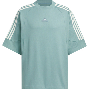Adidas/阿迪达斯正品新款男女时尚宽松休闲舒适运动短袖T恤JI6645