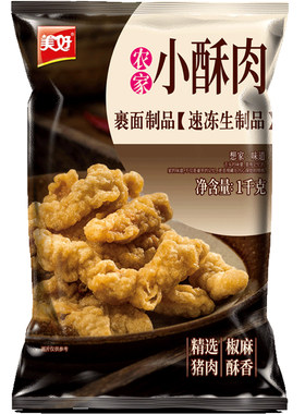 美好农家小酥肉1kg火锅食材猪肉