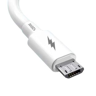 老款梯形microUSB数据线双引擎120w蟒蛇加粗超级快充线适用vivoy66y73y75y79华为OPPO荣耀小米闪充安卓充电线