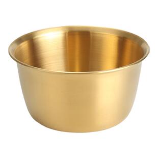 不锈钢加深碗生菜碗打蛋碗泡面碗烤肉店火锅店餐具蘸料调料酱料碗