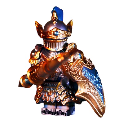 兰斯洛特骑士拼装积木人仔第三方
