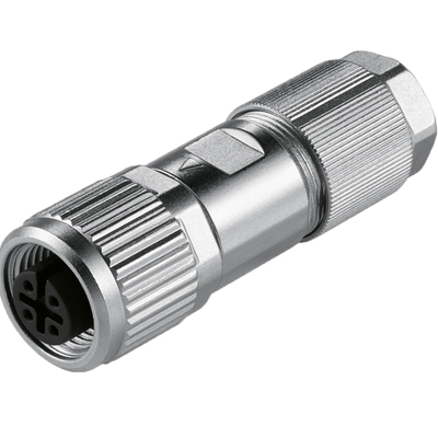 工业级M12接口连接器防尘水抗振