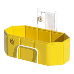 毛巾支架泡澡桶大人折叠情侣双人浴桶成人家用大号浴室泡澡盆新款