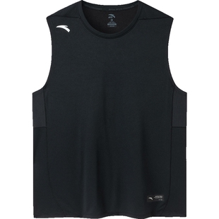 安踏运动背心男款夏季新款透气速干T恤篮球健身运动上衣薄款短袖