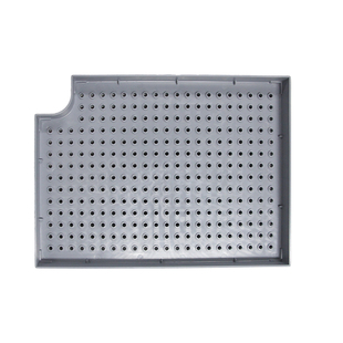 比多克周转箱雨淋板导流鱼缸过滤小号大号干湿分离导水分流板