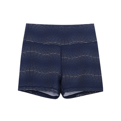 HARDSHIP蓝晶纹健身速干运动短裤