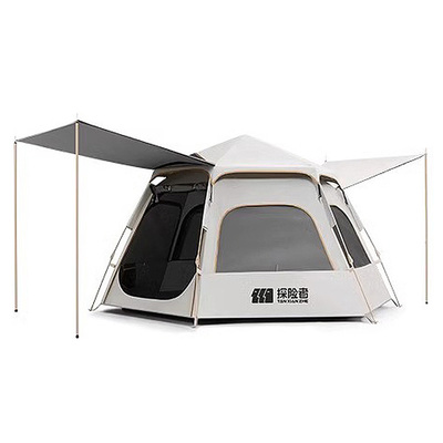 便携式折叠速开六角帐篷探险者