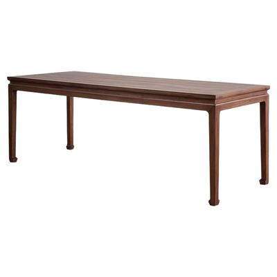 新中式客厅书桌椅组合办公桌书房